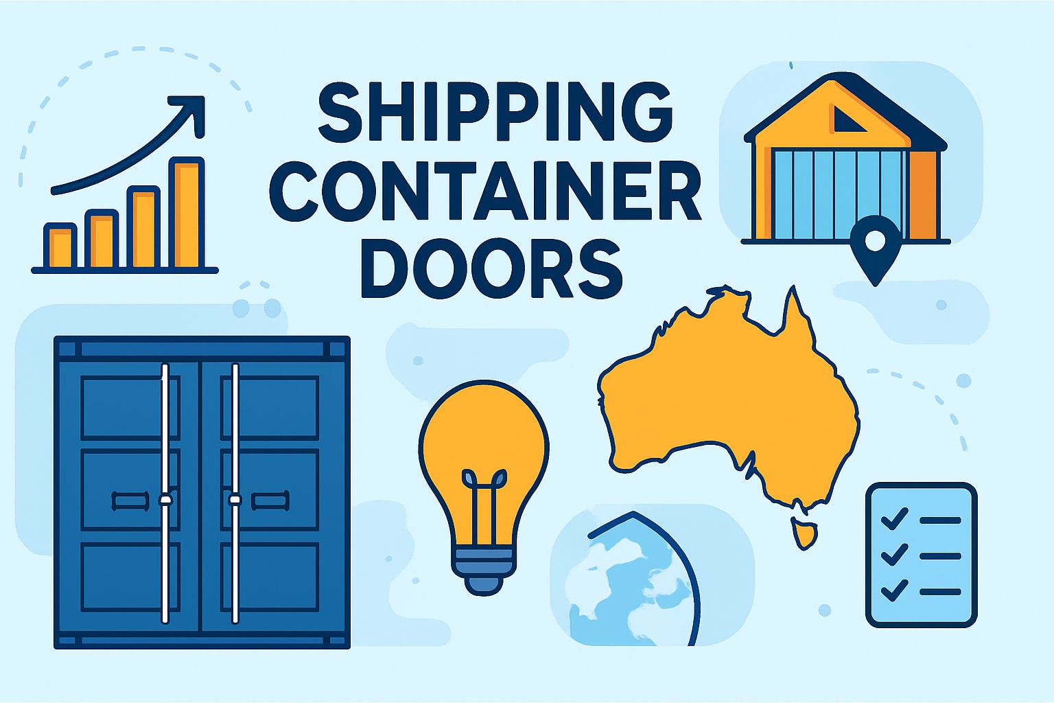 Guide to Shipping Container Doors: Options, Tips & Uses 2026