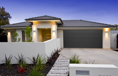 Sectional 4 panel Door 1920-2180mm high,  Merlin Opener included