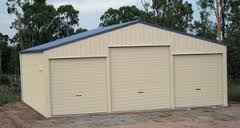 3100mm High x 3100mm Wide Domestic Windstrong Roller Door Pale Eucalypt (Special - Rockhampton)