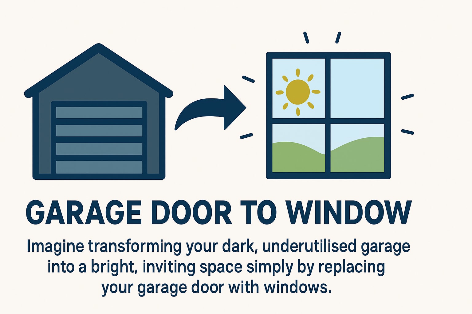 Garage Door to Window Guide: Transform Your Space in 2026
